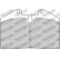 Brake pad set DS2500 FRP3069H Ferodo Racing, Thumbnail 6