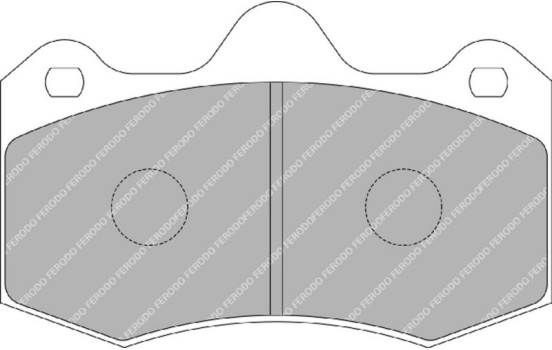 Brake pad set DS2500 FRP3083H Ferodo Racing, Image 5