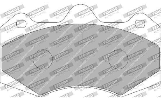 Brake pad set DS2500 FRP3084H Ferodo Racing, Image 6