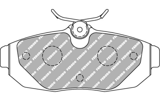 Brake pad set DS2500 FRP3130H Ferodo Racing, Image 5