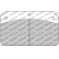 Brake pad set DS2500 FRP502H Ferodo Racing, Thumbnail 2