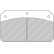 Brake pad set DS2500 FRP502H Ferodo Racing, Thumbnail 6