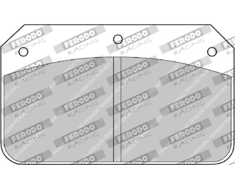 Brake pad set DS2500 FRP502H Ferodo Racing, Image 6
