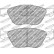 Brake pad set DS3000 FCP1052R Ferodo Racing, Thumbnail 6