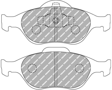 Brake pad set DS3000 FCP1394R Ferodo Racing, Image 5