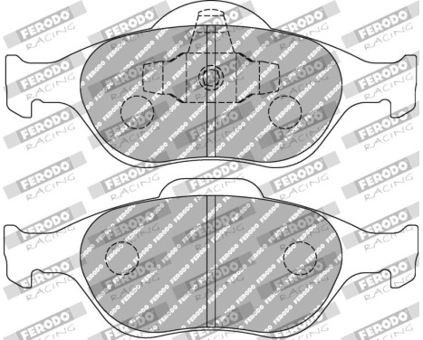 Brake pad set DS3000 FCP1394R Ferodo Racing, Image 6