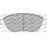 Brake pad set DS3000 FCP1467R Ferodo Racing, Thumbnail 2