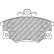 Brake pad set DS3000 FCP370R Ferodo Racing, Thumbnail 6