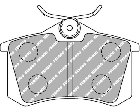 Brake pad set DS3000 FCP541R Ferodo Racing, Image 6