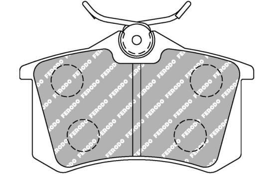 Brake pad set DS3000 FCP541R Ferodo Racing, Image 5