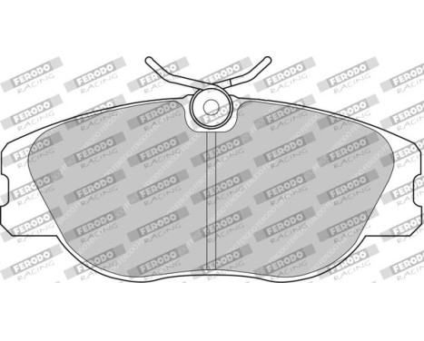 Brake pad set DS3000 FCP565R Ferodo Racing, Image 2