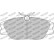 Brake pad set DS3000 FCP565R Ferodo Racing, Thumbnail 2