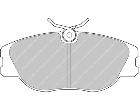 Brake pad set DS3000 FCP565R Ferodo Racing, Image 6