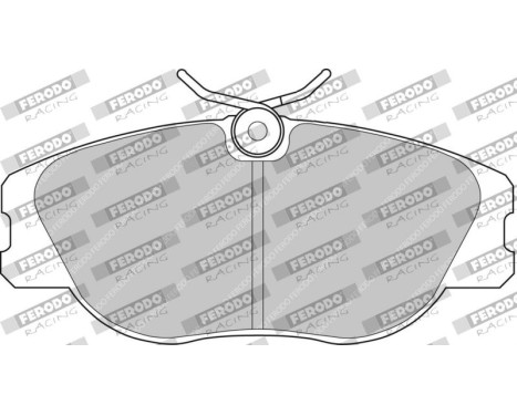 Brake pad set DS3000 FCP565R Ferodo Racing, Image 6