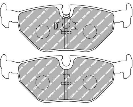 Brake pad set DS3000 FCP578R Ferodo Racing, Image 5