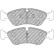 Brake pad set DS3000 FCP584R Ferodo Racing, Thumbnail 5
