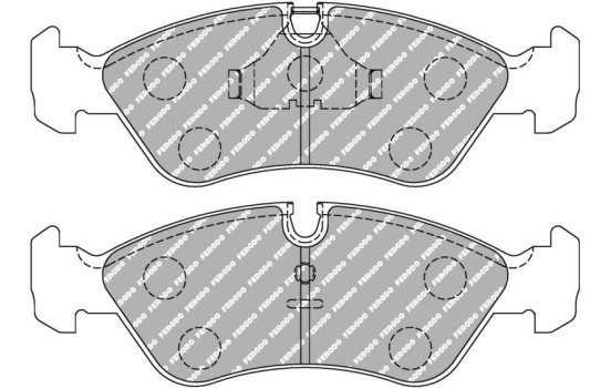 Brake pad set DS3000 FCP584R Ferodo Racing, Image 5