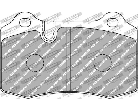 Brake pad set DS3000 FCP721R Ferodo Racing, Image 2