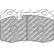 Brake pad set DS3000 FCP721R Ferodo Racing, Thumbnail 2