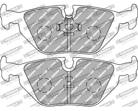 Brake pad set DS3000 FCP850R Ferodo Racing, Image 2