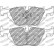 Brake pad set DS3000 FCP850R Ferodo Racing, Thumbnail 2
