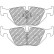 Brake pad set DS3000 FCP850R Ferodo Racing, Thumbnail 6