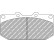 Brake pad set DS3000 FCP986R Ferodo Racing, Thumbnail 6