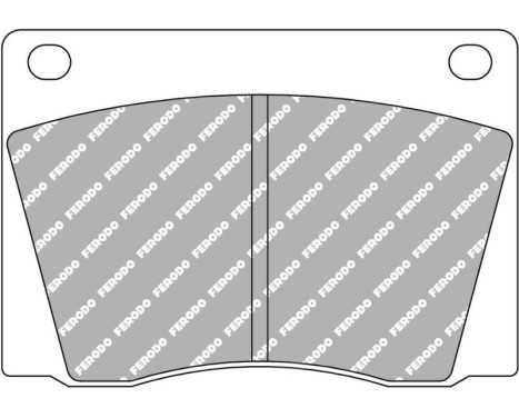 Brake pad set DS3000 FCP9R Ferodo Racing, Image 5