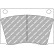 Brake pad set DS3000 FCP9R Ferodo Racing, Thumbnail 5