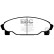 ​Brake pad set EBC Ultimax2 DP1015, Thumbnail 2