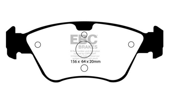 Brake pad set EBC Ultimax2 DP1075, Image 2
