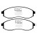 ​Brake pad set EBC Ultimax2 DP1489, Thumbnail 2