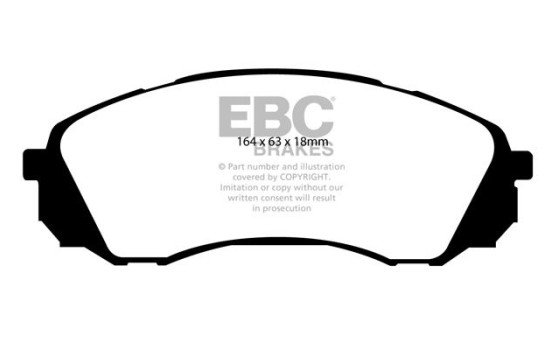 ​Brake pad set EBC Ultimax2 DP1953, Image 2