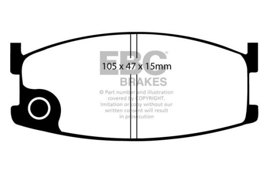 ​Brake pad set EBC Ultimax2 DP326