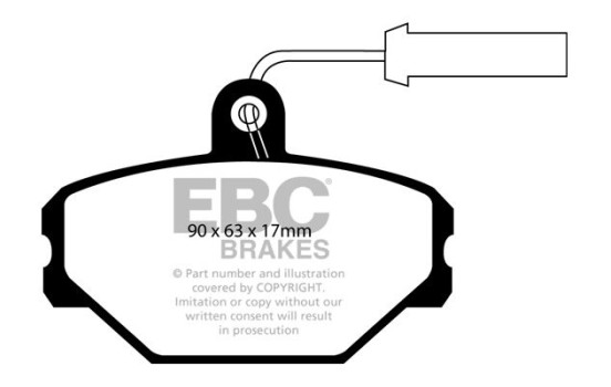 Brake pad set EBC Ultimax2 DP718
