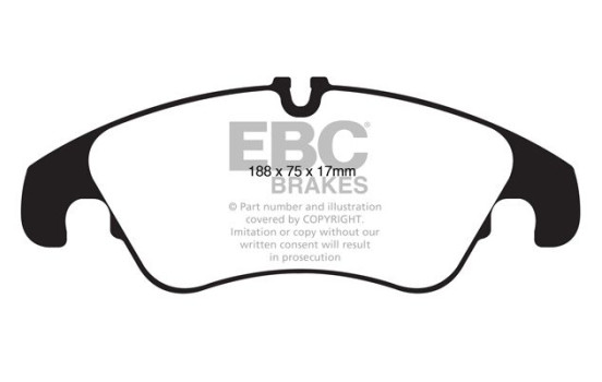 ​Brake pad set EBC Ultimax2 DPX2022, Image 2