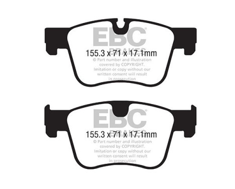 ​Brake pad set EBC Ultimax2 DPX2359, Image 2