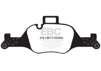Brake pad set Greenstuff DP22289 EBC
