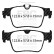 Brake pad set Greenstuff DP22438 EBC, Thumbnail 3