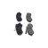 Brake pad set KBP-10098 Kavo parts, Thumbnail 4