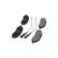 Brake pad set KBP-10112 Kavo parts, Thumbnail 2
