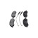 Brake pad set KBP-10112 Kavo parts, Thumbnail 4
