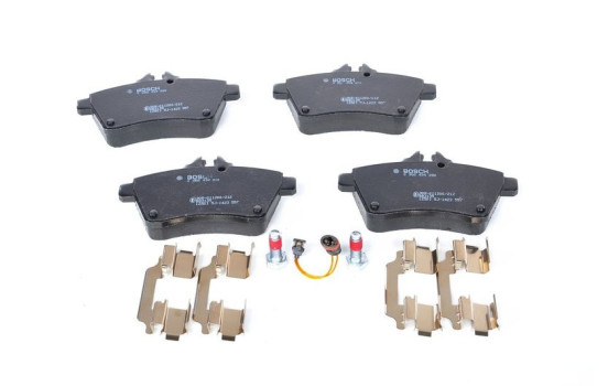 BRAKE PAD SET MERCEDES-BENZ BP1323 Bosch, Image 2