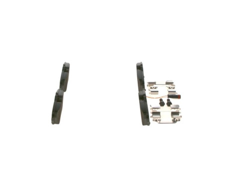 BRAKE PAD SET MERCEDES-BENZ BP1323 Bosch, Image 7