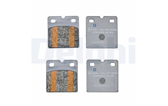 Brake pad set, parking brake discs LP5026EV Delphi, Image 2