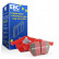 Brake pad set Redstuff DP32190C EBC