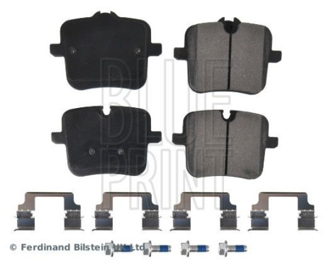 brake pad set with mounting material ADBP420079 Blue Print