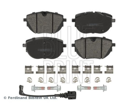 brake pad set with mounting material ADBP420094 Blue Print