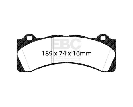 Brake pad set Yellowstuff DP4059R EBC, Image 3