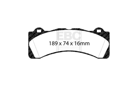 Brake pad set Yellowstuff DP4059R EBC, Image 3